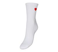 VERO MODA Vmmel Detail Socks Noos, bianco, Taglia unica