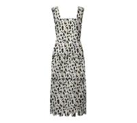 VERO MODA Vmmenny SL Smock Calf Dress Wvn Ga Vestito, Navy Blazer/AOP: Mette, S Donna