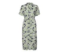 Vero Moda Vmmenny SS Abito Camicia Vitello Wvn Ga Vestito, Reseda/AOP: Mille, XS Donna