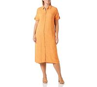 VERO MODA Vmmenny SS Calf Shirt Dress Wvn Ga Vestito, Georgia Peach/AOP: melin, L Donna