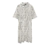 VERO MODA Vmmenny SS Short Dress Wvn Ga, Farina d'avena, L Donna
