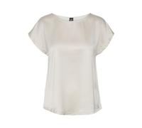 VERO MODA Vmmerle Mix Wvn Ga Noos Top da Donna, Rivestimento Argento., L