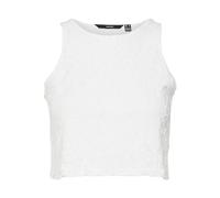 VERO MODA Vmmila SL Crop Top Jrs Ce Ga, Bianco, XL Donna
