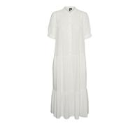 VERO MODA Vmmilan 2/4 7/8 Dress Wvn Vestito, Bianco, S Donna