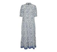 Vero Moda Vmmilan 2/4 7/8 Vestito Wvn, Blu abbagliante/AOP: Mira, M Donna