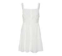 VERO MODA VMMILAN SL - Abito Corto da Donna, Taglia L, Bianco, L