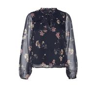 VERO MODA Vmmilla LS Top Wvn Ga Noos Camicia da Donna, Blazer Blu Marine, S