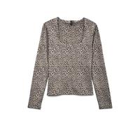 VERO MODA Vmmillion LS Square Neck Top Jrs Noos Donna