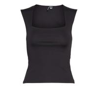VERO MODA Vmmillion SL Square Neck Top Jrs Noos da Donna, Nero, M