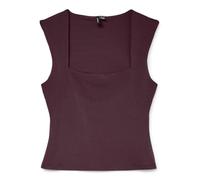 VERO MODA Vmmillion SL Square Neck Top Jrs Noos, Winetasting, M