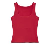 VERO MODA Vmmillion SL Square Top 2-Way Jrs Noos da Donna, Nastro Rosso, L