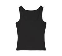 Vero Moda Top 'Million' in jersey con scollo squadrato versatile nero Taglia M