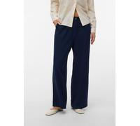 Vero Moda - Vmmymilo Nila Mw Wide Dad Pant Wvn Ga Blu - Abbigliamento L Blu