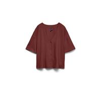 VERO MODA Vmmymilo Wvn Noos - Maglietta con Scollo a V, 2/4, Andorra, XL