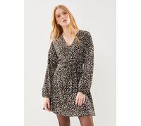 Vero Moda - Vmnaja Ls Short Dress Wvn Ga Noos Beige - Abbigliamento XS Beige