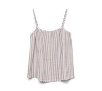 VERO MODA Vmnanna Singlet Top Wvn Ga Noos, Moon Rock, XS