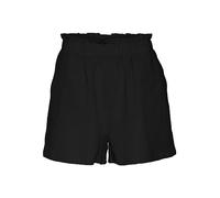 VERO MODA Vmnatali HW-Pantaloncini Noos, Nero, XXL Donna