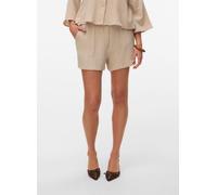 Vero Moda - Vmnatali Hw Shorts Wvn Noos Grigio - Abbigliamento L Grigio
