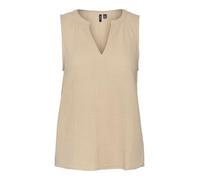 VERO MODA VMNATALI Nia SL Top Wvn Vestaglia, Irish Cream, M da Donna