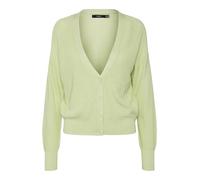 VERO MODA Vmnewlexsun LS Short V-Neck Car Ga Noos Maglione, Reed, S Donna