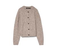 VERO MODA Vmnovah LS O-Neck Button Cardi Ga Noos, fossile, M Donna