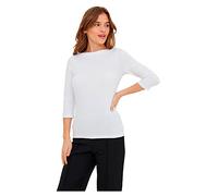 Vero Moda Vmpanda Modal 3/4 Top Jrs Noos Maglietta, Bright White, XL Donna