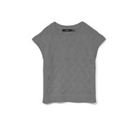 VERO MODA Vmpiper SL V-Neck Vest Boo, Melange Grigio Medio, M