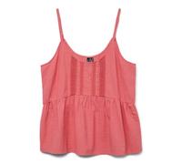 VERO MODA Vmpretty Singlet Top Wvn Ga Noos da Donna, Dubarry, S