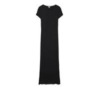 VERO MODA Vmsaanvi SS O-Neck Dress VMA Noos, Nero, M