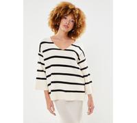 VERO MODA Pullover 'VMSaba' beige / nero, Taglia XS