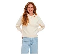 Vero Moda Vmsaba Stripe LS Collo Alto Camicetta Ga Noos Maglione, Betulla, M Donna