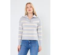 Vero Moda - Vmsaba Stripe Ls Highneck Blouse Ga Noos Grigio - Abbigliamento S Grigio