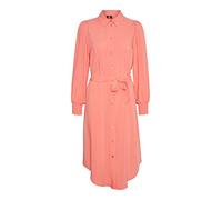 Vero Moda Vmsara LS Vitello Camicia Vestito Donna Vestito Donna