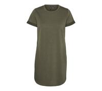 VERO MODA VMSASHAMILLA SS Sweat Dress Noos, Abito da Donna, Grigio Chiaro, mélange, Chiaro Grigio Melange, XL
