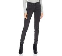 VERO MODA Vmseven Nw S Shape Up Jeans Vi501 Noos, slim Donna, Grigio (Dark Grey Denim Dark Denim), W22/L34