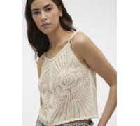 Vero Moda - Vmsilja Sl Top Beige - Abbigliamento XS Beige