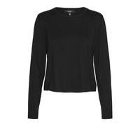 VERO MODA Vmsilje Ga Noos-Pantaloncini con Scollo Rotondo Maglione Lavorato a Maglia, Nero, XL Donna