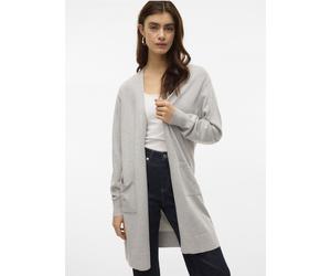 Vero Moda - VMSILJE LS OPEN CARDIGAN GA NOOS Grigio - Abbigliamento S Grigio