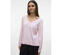 Vero Moda - VMSILJE LS V-NECK PULLOVER GA NOOS Rosa - Abbigliamento M Rosa