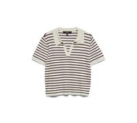 VERO MODA Vmsilje SS Poloneck Pullover Noos, Betulla, M