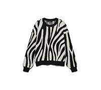 Vero Moda Vmsiljeanimal LS O-NCK - Maglione Ga Noos