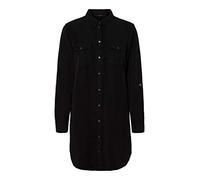 VERO MODA Abito camicia 'VMSILLA' nero, Taglia 44