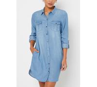 Vero Moda - Vmsilla Ls Short Dress Lt Bl Ga Noos Blu - Abbigliamento M Blu