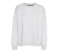VERO MODA Vmsonja LS Sweat Jrs Noos Maglia di Tuta, Super Light Grey Melange, S Donna