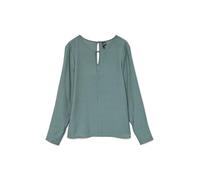 VERO MODA Vmsonja LS Top Wvn Ga Camicia a Maniche Lunghe, Balsamo Verde, M Donna