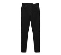 VERO MODA Vmsophia HW Skinny Jeans Soft Vi110 Noos, Nero (Black Black), 36 /L32 (Taglia Produttore: Small) Donna