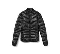 VERO MODA Vmsorayasiv-Giacca Corta Boo Trapuntata, Nero, XS Donna