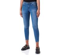 VERO MODA VMTANYA MR S Piping J VI349 GA PTT Noos Jeans, Medium Blue Denim, XXS / 28L Donna