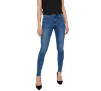 Vero Moda - Tanya - Jeans skinny a vita medio alta lavaggio blu medio XL