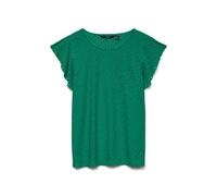 VERO MODA Vmtassa SL Frill Top Noos, Bosforo, M Donna